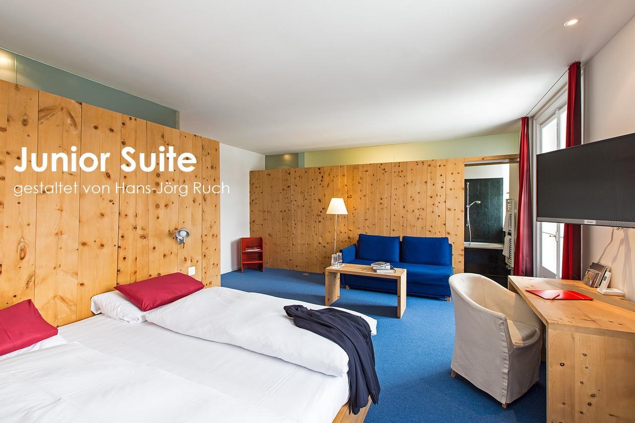 Hotel Castell Zuoz Zewnętrze zdjęcie
