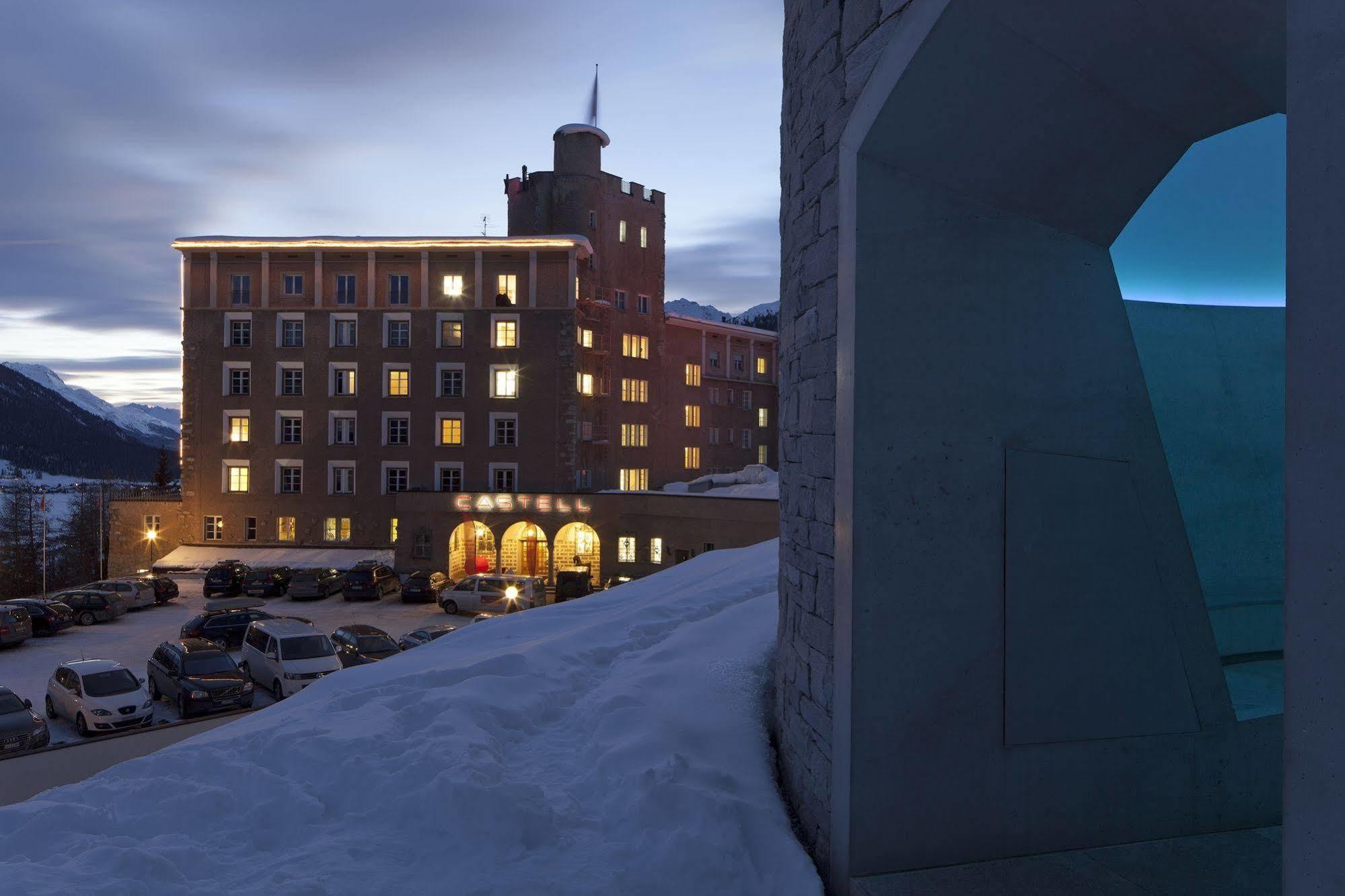 Hotel Castell Zuoz Zewnętrze zdjęcie